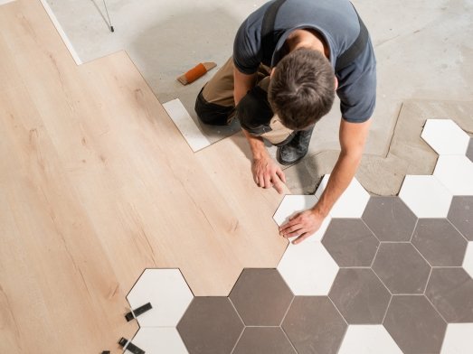 Flooring installation services in Crown Point