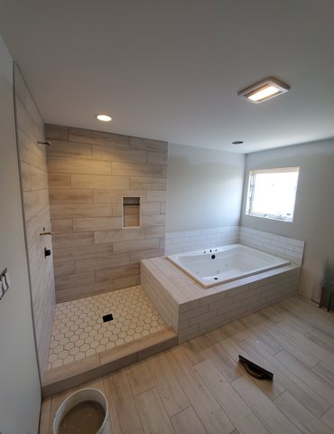 Bathroom Flooring in Crown Point IN by Crown Flooring