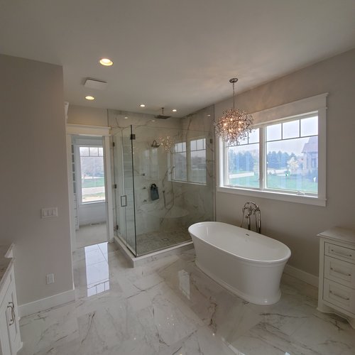 Bathroom Flooring in Crown Point IN by Crown Flooring