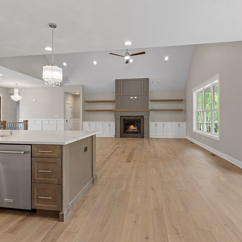 Hardwood Flooring in a modern home by Crown Flooring in Crown Point, IN