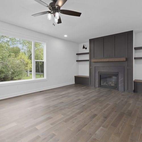 Home with Hardwood Flooring by Crown Flooring in Crown Point, IN