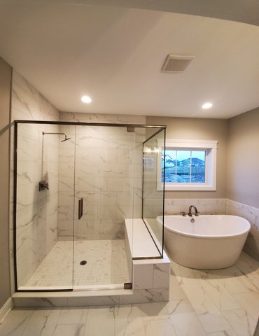 Bathroom Flooring in Crown Point IN by Crown Flooring