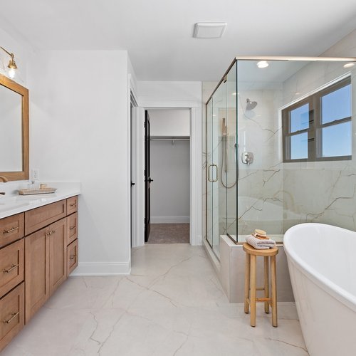 Stylish Bathroom Tile in Crown Point, IN by Crown Flooring