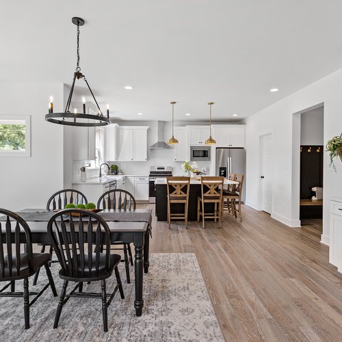 Kitchen Hardwood Flooring by Crown Flooring in Crown Point, IN