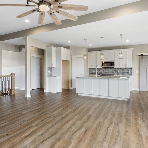 Luxury Vinyl floors in Crown Point, IN by Crown Flooring