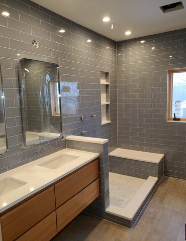 Bathroom Flooring in Crown Point IN by Crown Flooring