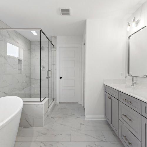 Bathroom Flooring in Crown Point, IN by Crown Flooring