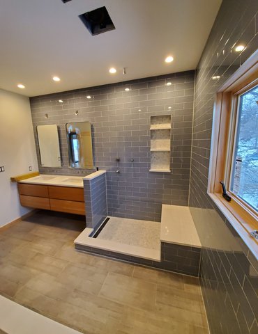 Bathroom Flooring in Crown Point IN by Crown Flooring