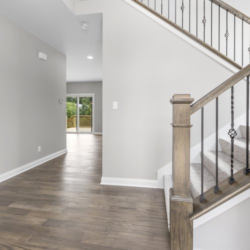 Home with Hardwood Flooring by Crown Flooring in Crown Point, IN