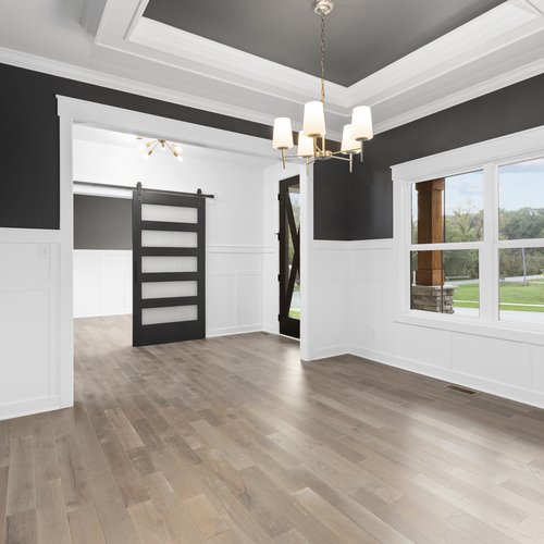 Modern Home with Hardwood Floors in Crown Point, IN by Crown Flooring