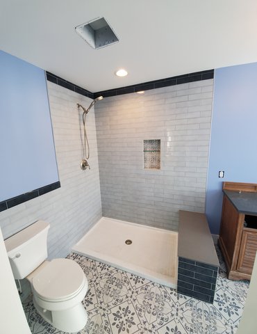 Bathroom Flooring in Crown Point IN by Crown Flooring