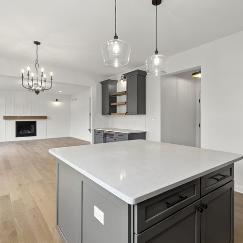 Kitchen Hardwood Flooring by Crown Flooring in Crown Point, IN