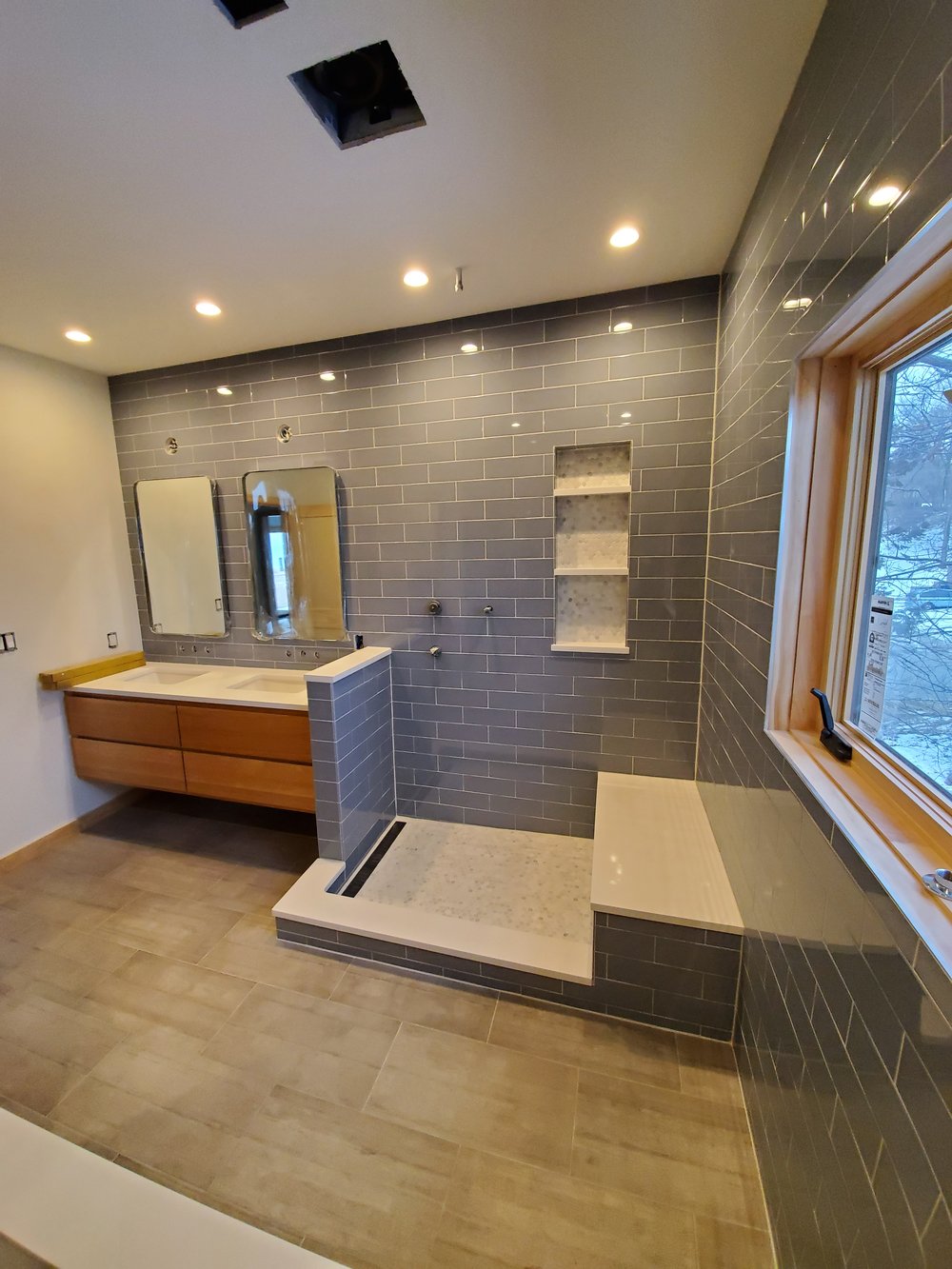 Bathroom Flooring in Crown Point IN by Crown Flooring