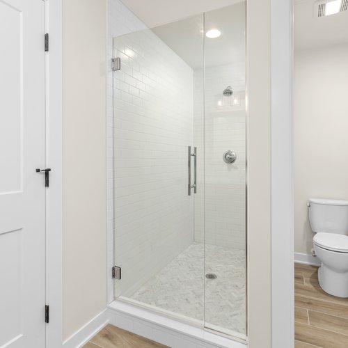 Modern Bathroom Makeover in Crown Point, IN by Crown Flooring