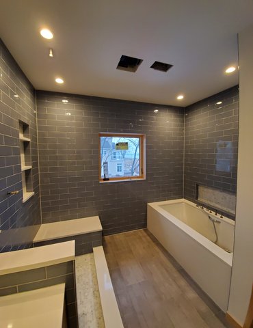 Bathroom Flooring in Crown Point IN by Crown Flooring