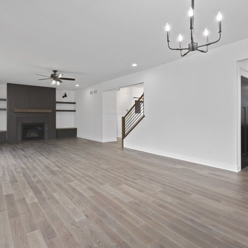 Modern Home with Hardwood Floors in Crown Point, IN by Crown Flooring