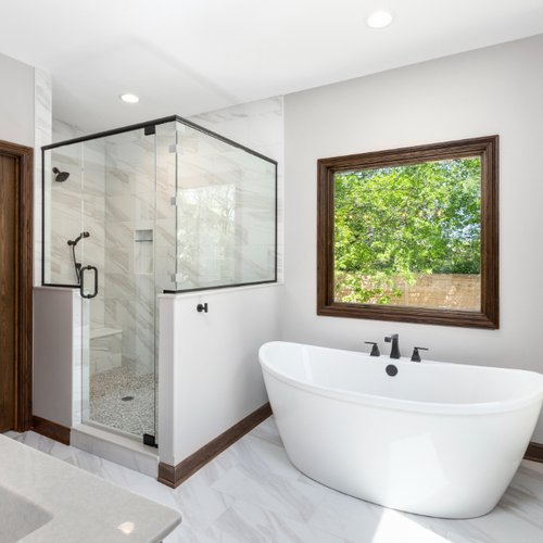 Stylish Bath Remodel in Crown Point, IN