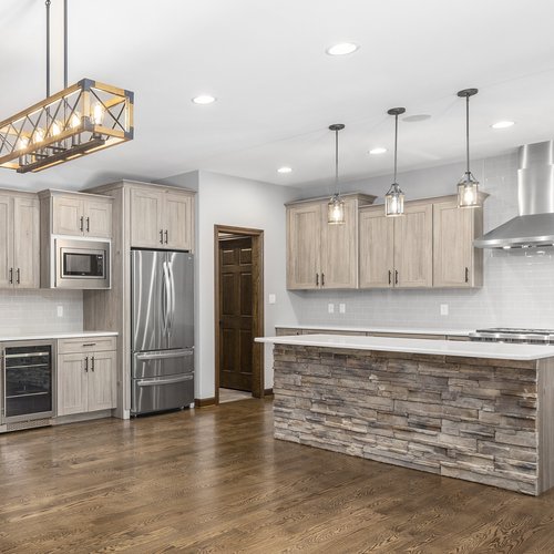 Modern Kitchen Remodel in Crown Point, IN by Crown Flooring
