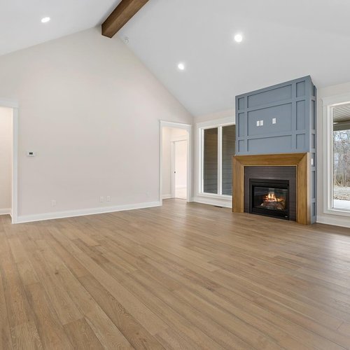 Hardwood Flooring in a modern home by Crown Flooring in Crown Point, IN