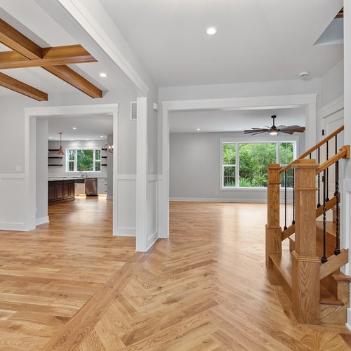Hardwood Flooring Installation by Crown Flooring in Crown Point, IN